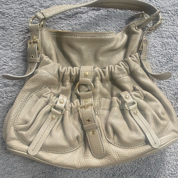 Mk Beige Shoulder Bag - Picture 1 of 5